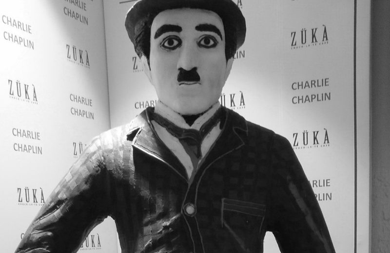 Meet this life-size Chocolate Charlie Chaplin before he melts away