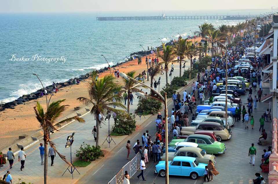 vintage cars Chennai-Pondy heritage car rally 2020