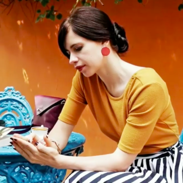 Kalki Koechlin in Pondicherry