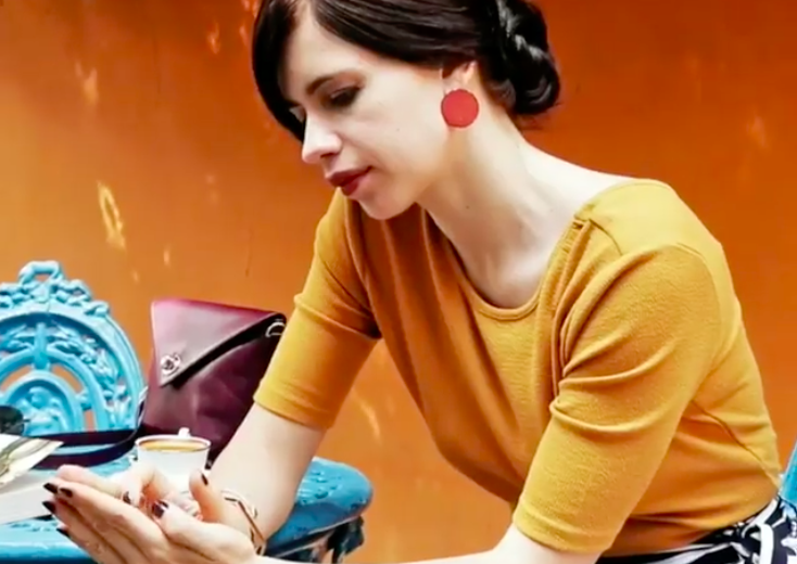 Kalki Koechlin in Pondicherry