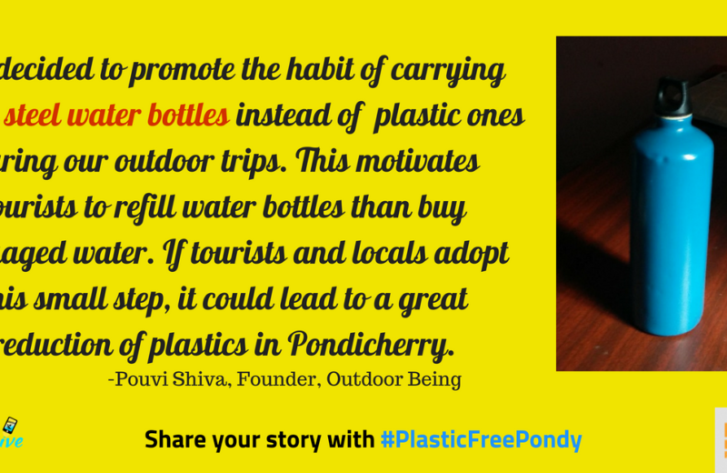 Do this one thing to cut plastic waste drastically in Pondicherry : Outdoor Being