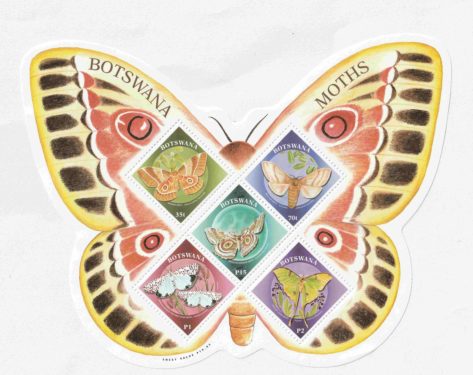 BUTTERFLY STAMP BOTSWANA