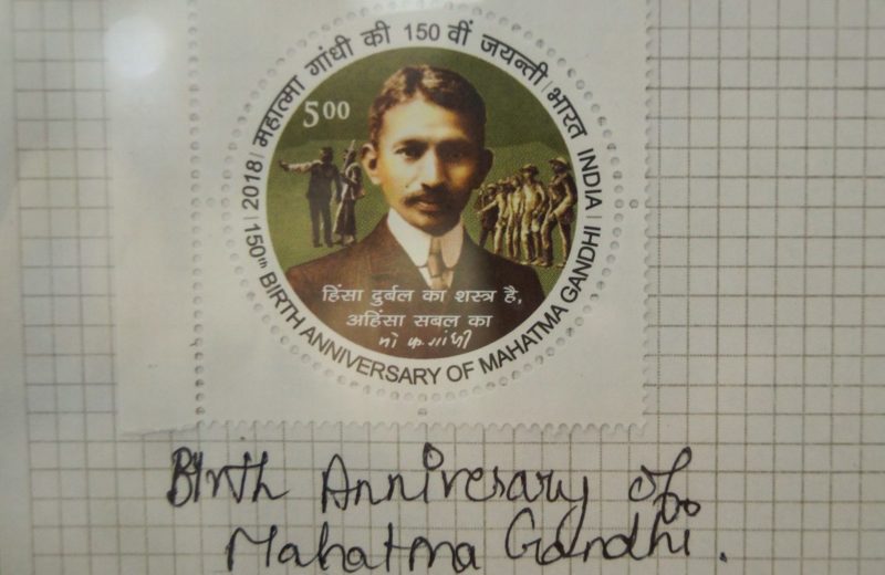 Pondicherry pays philatelic tribute to Gandhi on 150th birth anniversary