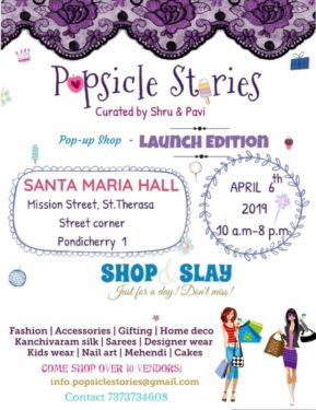 Popsicle Stories Pop up Shop - Launch edition