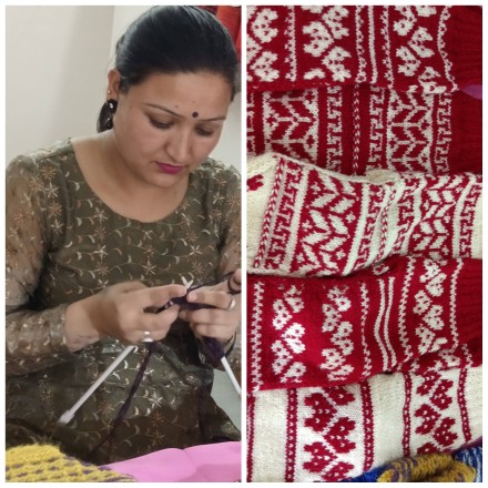 Himachal embroidery at Aadi Mahotsav tribal craft expo