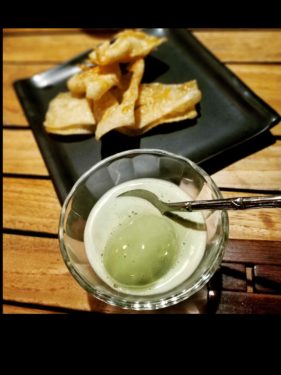 DARSAN WITH MATCHA ICE CREAM DIM SUM