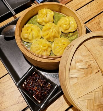 dumplings at the dim sum by the bay festival at the promenade hotel at bay of buddha rooftop restaurant