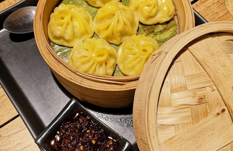 dumplings at the dim sum by the bay festival at the promenade hotel at bay of buddha rooftop restaurant