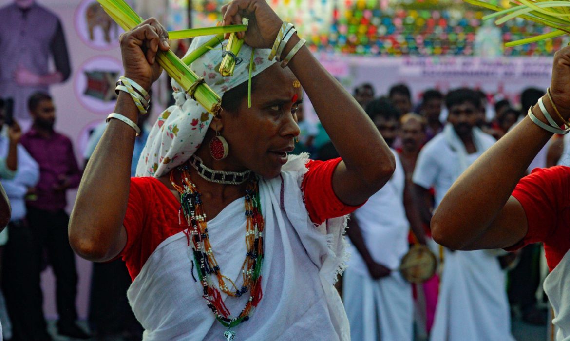 VATTAKALI KERALA FOLK DANCE AT Aadi Mahotsav national tribal craft expo showcases handmade ethnic products made by tribes from various states of india