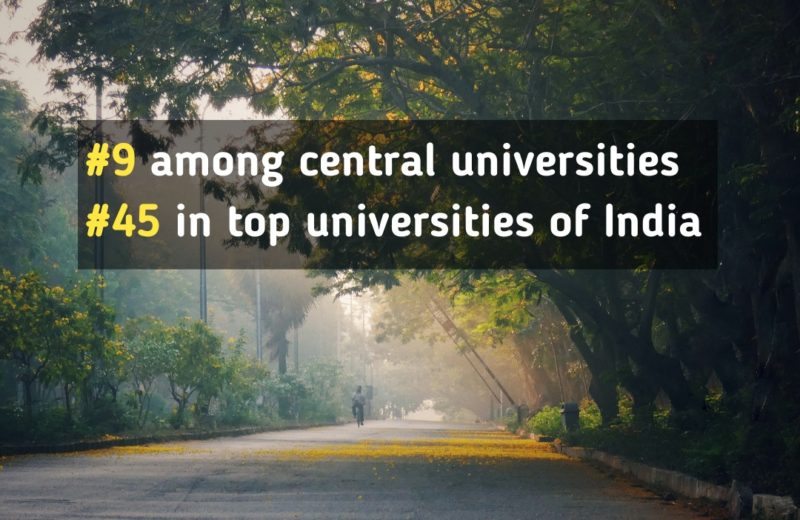 Pondicherry University in Top 10 Central Universities in India