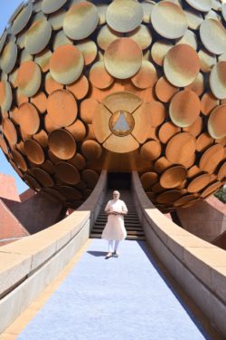 modi to visit puducherry on February 25 amid political crisis and modi visited puducherry and auroville in 2018 for the golden jubilee celebrations of auroville