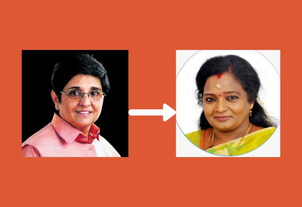 Kiran Bedi removed as Puducherry  Lt Governor ; Tamilisai Soundararajan to hold additional charge