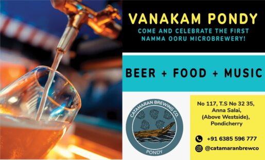 CATAMARAN BREWING COMPANY CRAFT BEER PONDICHERRY