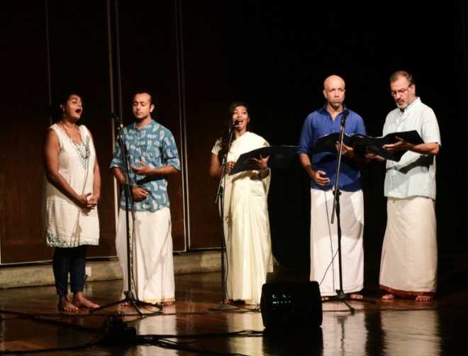 sonnets in harmony shakti balu auroville Aurobindo's poems set in music 