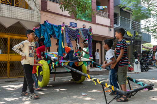 open streets street play event in pondicherry