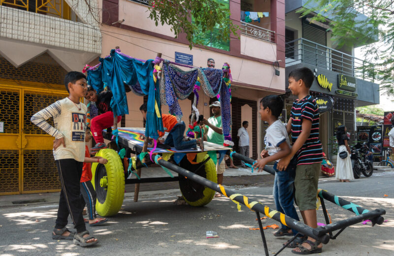 open streets street play event in pondicherry