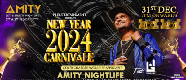 New Year Party Carnivale 2024 by AMITY