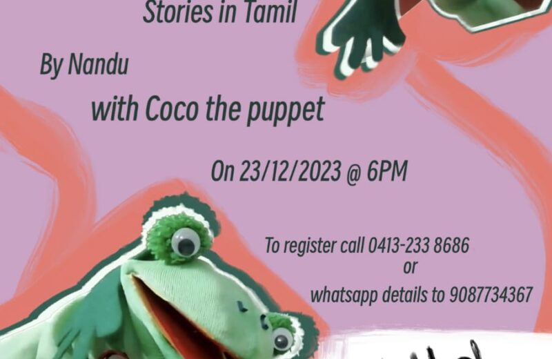 Storytime Saturday with Coco the puppet
