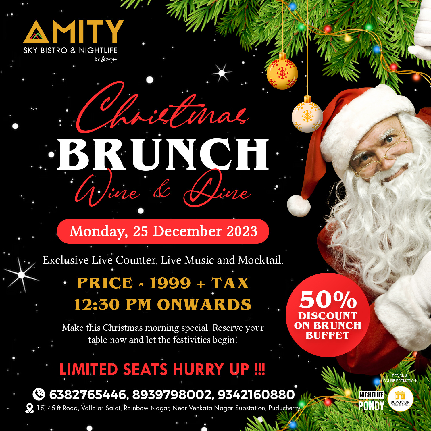Christmas Brunch with live music