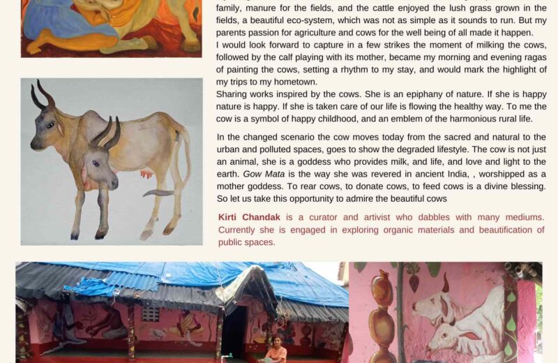 Maadu Vache Cow Art Exhibition by Kirti Chandak