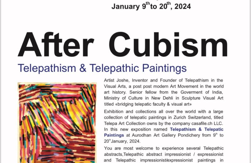 After Cubism Art Show of Telepathic Paintings